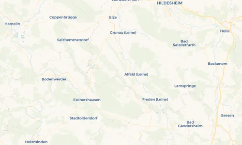 Regenradar-Vorschau: aktuelle Niederschläge in Brunkensen und Umgebung