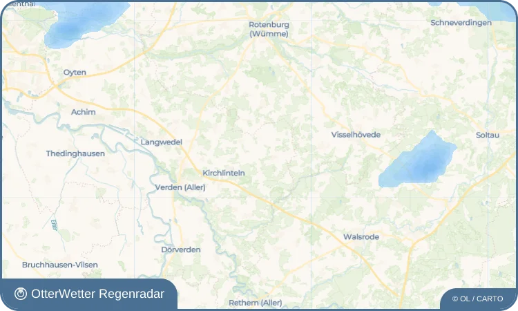 Wetter-Widget-Vorschau mit Vorhersagedaten für Brunsbrock