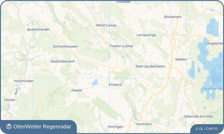 OtterWetter Regenradar-Widget Brunsen