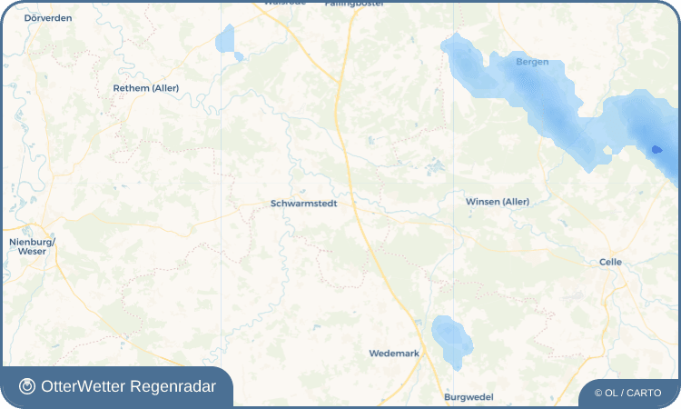 OtterWetter Regenradar-Widget Buchholz (Aller)