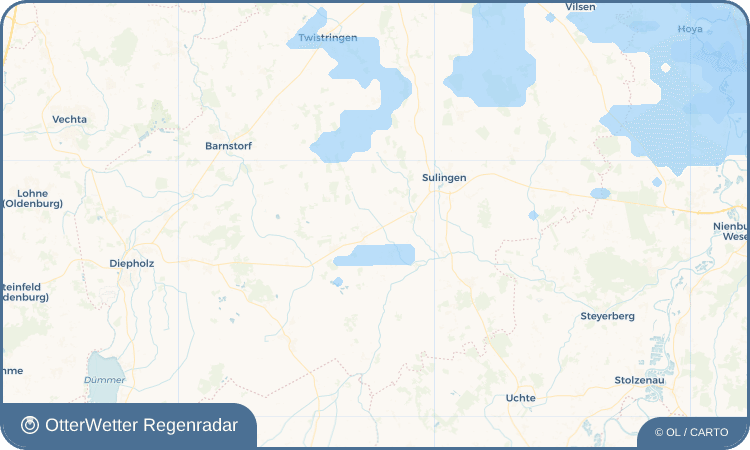 OtterWetter Regenradar-Widget Buchhorst