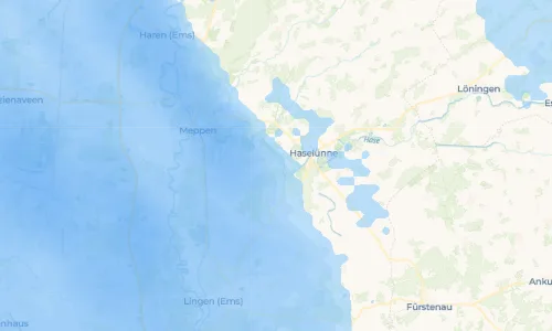 Regenradar Vorschaubild - Aktuelle Niederschläge in Bückelte und Umgebung