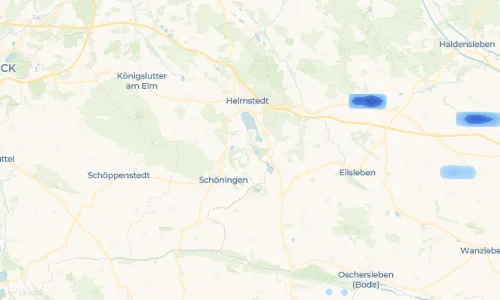 Regenradar Vorschaubild - Aktuelle Niederschläge in Büddenstedt und Umgebung