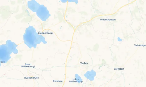 Regenradar Vorschaubild - Aktuelle Niederschläge in Bühren und Umgebung