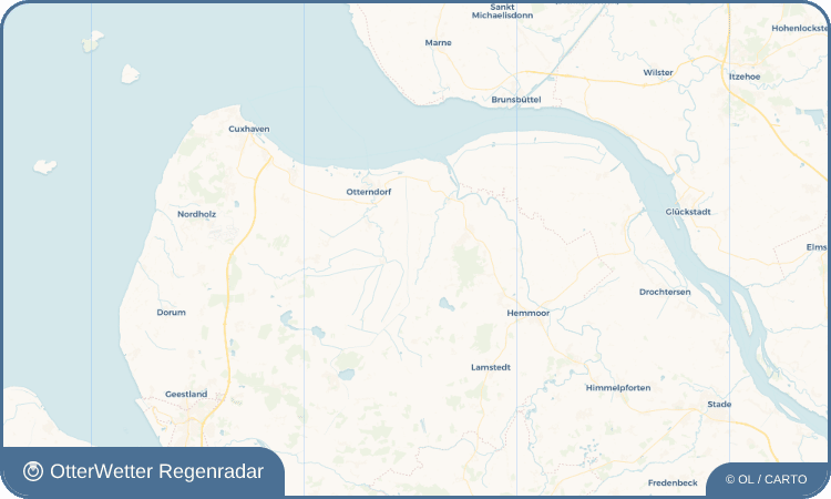 Widget-Vorschau für Bülkau Wetter-Widget-Vorschau mit Vorhersagedaten für Bülkau
