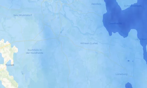 Regenradar Vorschaubild - Aktuelle Niederschläge in Büllhorn und Umgebung