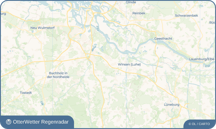 OtterWetter Regenradar-Widget Büllhorn