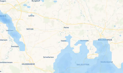 Regenradar Vorschaubild - Aktuelle Niederschläge in Bülten und Umgebung