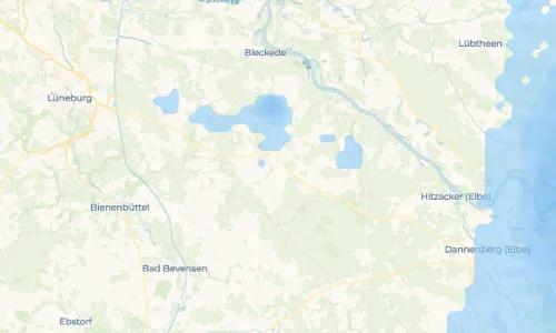 Regenradar Vorschaubild - Aktuelle Niederschläge in Buendorf und Umgebung