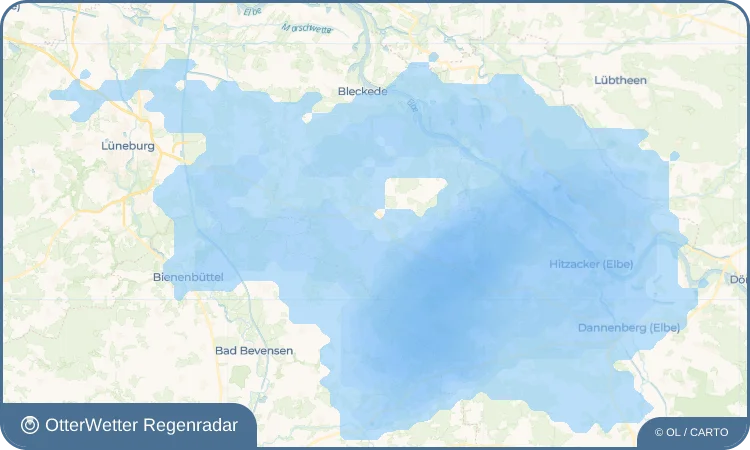 Wetter-Widget-Vorschau mit Vorhersagedaten für Buendorf