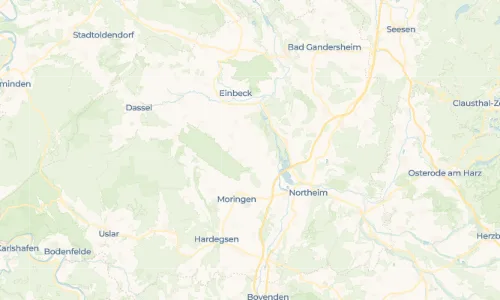 Regenradar Vorschaubild - Aktuelle Niederschläge in Buensen und Umgebung