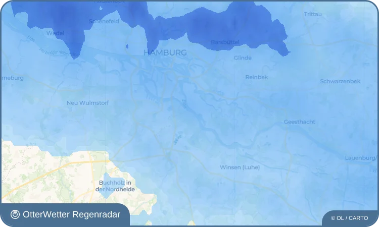 Widget-Vorschau für Bullenhausen Wetter-Widget-Vorschau mit Vorhersagedaten für Bullenhausen