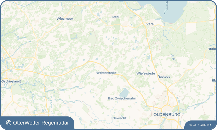 OtterWetter Regenradar-Widget Burgforde