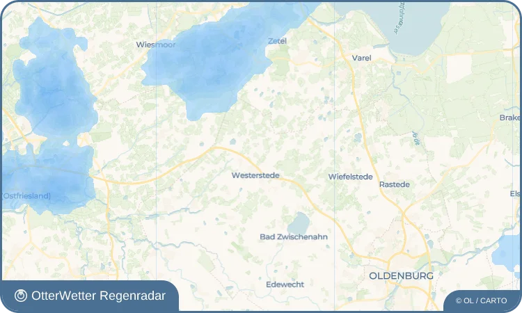 Widget-Vorschau für Burgforde Wetter-Widget-Vorschau mit Vorhersagedaten für Burgforde