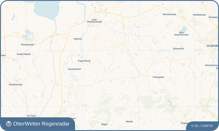 OtterWetter Regenradar-Widget Burlage