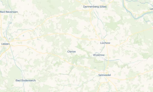 Regenradar Vorschaubild - Aktuelle Niederschläge in Bussau und Umgebung