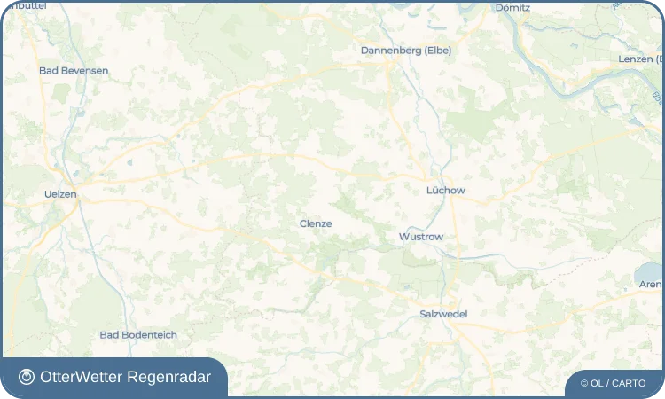 Wetter-Widget-Vorschau mit Vorhersagedaten für Bussau