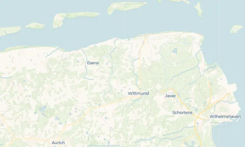 Regenradar Buttforde: aktuelle Niederschläge in Buttforde und Umgebung, Stand 22. Oktober 2026 um 18:40 Uhr