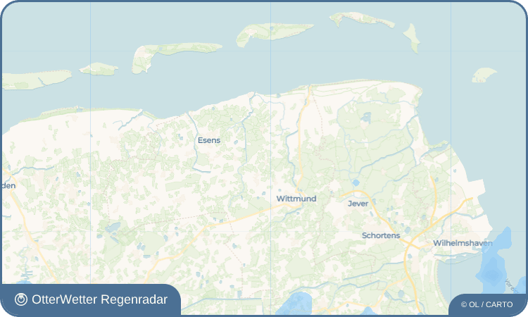 OtterWetter Regenradar-Widget Buttforde