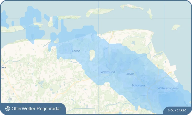 Wetter-Widget-Vorschau mit Vorhersagedaten für Buttforde