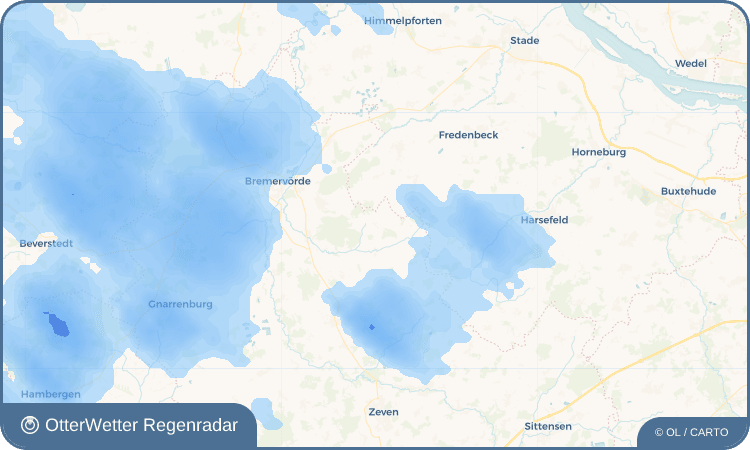 OtterWetter Regenradar-Widget Byhusen