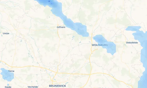 Regenradar Vorschaubild - Aktuelle Niederschläge in Calberlah und Umgebung