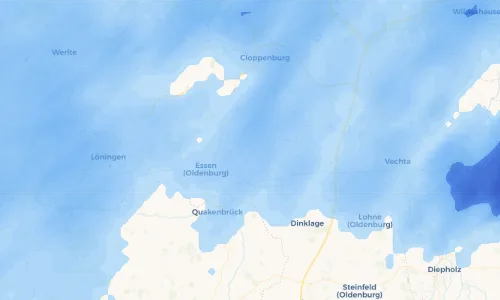 Regenradar-Vorschau: aktuelle Niederschläge in Calhorn und Umgebung