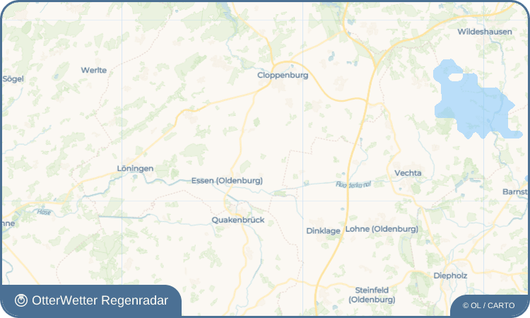 Widget-Vorschau für Calhorn Wetter-Widget-Vorschau mit Vorhersagedaten für Calhorn