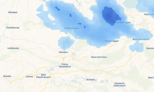Regenradar Vorschaubild - Aktuelle Niederschläge in Cammer und Umgebung