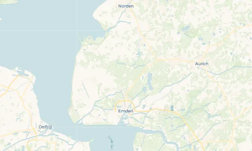 Regenradar Canhusen: aktuelle Niederschläge in Canhusen und Umgebung, Stand 17. Oktober 2026 um 18:55 Uhr
