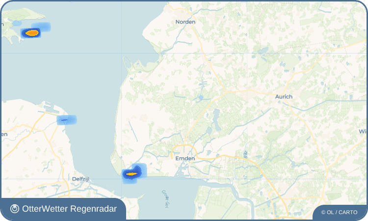 OtterWetter Regenradar-Widget Canhusen