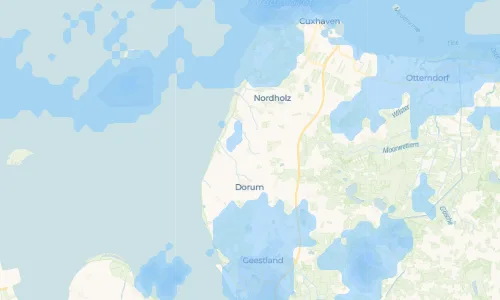 Regenradar-Vorschau: aktuelle Niederschläge in Cappel und Umgebung