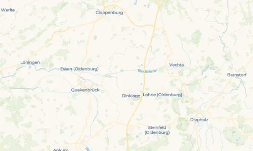 Regenradar Vorschaubild - Aktuelle Niederschläge in Carum und Umgebung