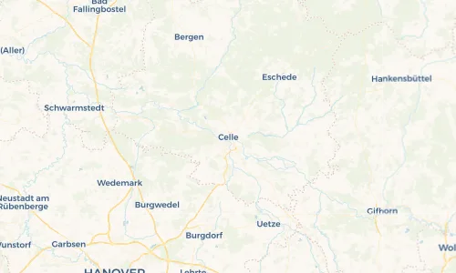 Regenradar Vorschaubild - Aktuelle Niederschläge in Celle und Umgebung