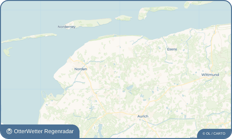 OtterWetter Regenradar-Widget Coldinne