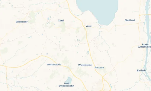 Regenradar-Vorschau: aktuelle Niederschläge in Conneforde und Umgebung