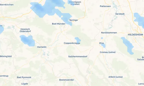 Regenradar Vorschaubild - Aktuelle Niederschläge in Coppenbrügge und Umgebung