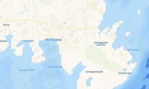 Regenradar Vorschaubild - Aktuelle Niederschläge in Cremlingen und Umgebung