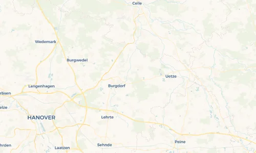 Regenradar Vorschaubild - Aktuelle Niederschläge in Dachtmissen und Umgebung