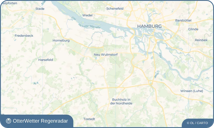 Widget-Vorschau für Daerstorf Wetter-Widget-Vorschau mit Vorhersagedaten für Daerstorf