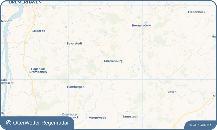 OtterWetter Regenradar-Widget Dahldorf