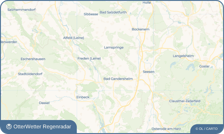 OtterWetter Regenradar-Widget Dankelsheim