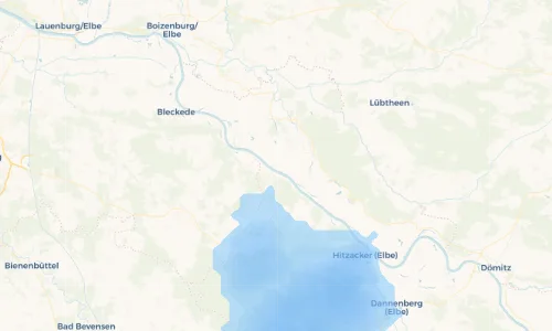 Regenradar Vorschaubild - Aktuelle Niederschläge in Darchau und Umgebung