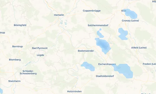 Regenradar Vorschaubild - Aktuelle Niederschläge in Daspe und Umgebung