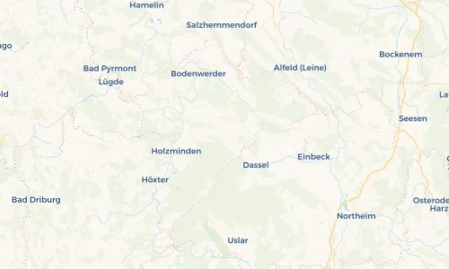 Regenradar Vorschaubild - Aktuelle Niederschläge in Deensen und Umgebung