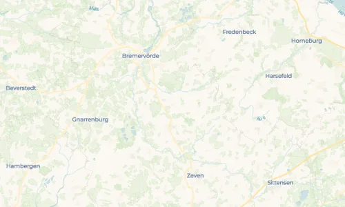 Regenradar-Vorschau: aktuelle Niederschläge in Deinstedt und Umgebung