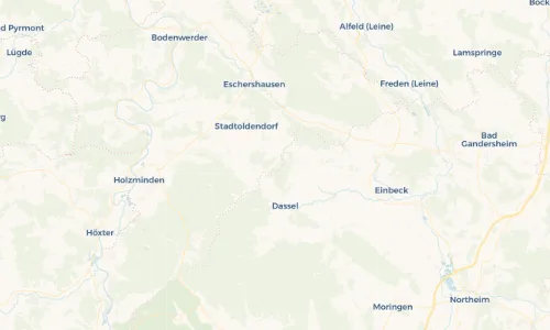 Regenradar-Vorschau: aktuelle Niederschläge in Denkiehausen und Umgebung