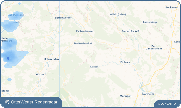 Widget-Vorschau für Denkiehausen Wetter-Widget-Vorschau mit Vorhersagedaten für Denkiehausen