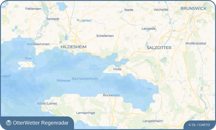 Wetter-Widget-Vorschau mit Vorhersagedaten für Derneburg