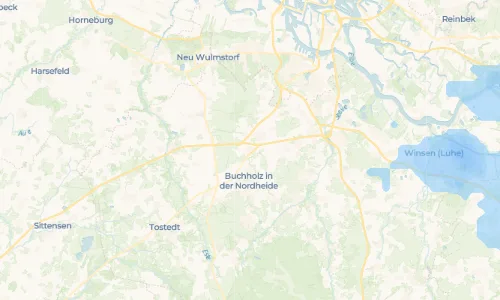 Regenradar Vorschaubild - Aktuelle Niederschläge in Dibbersen und Umgebung